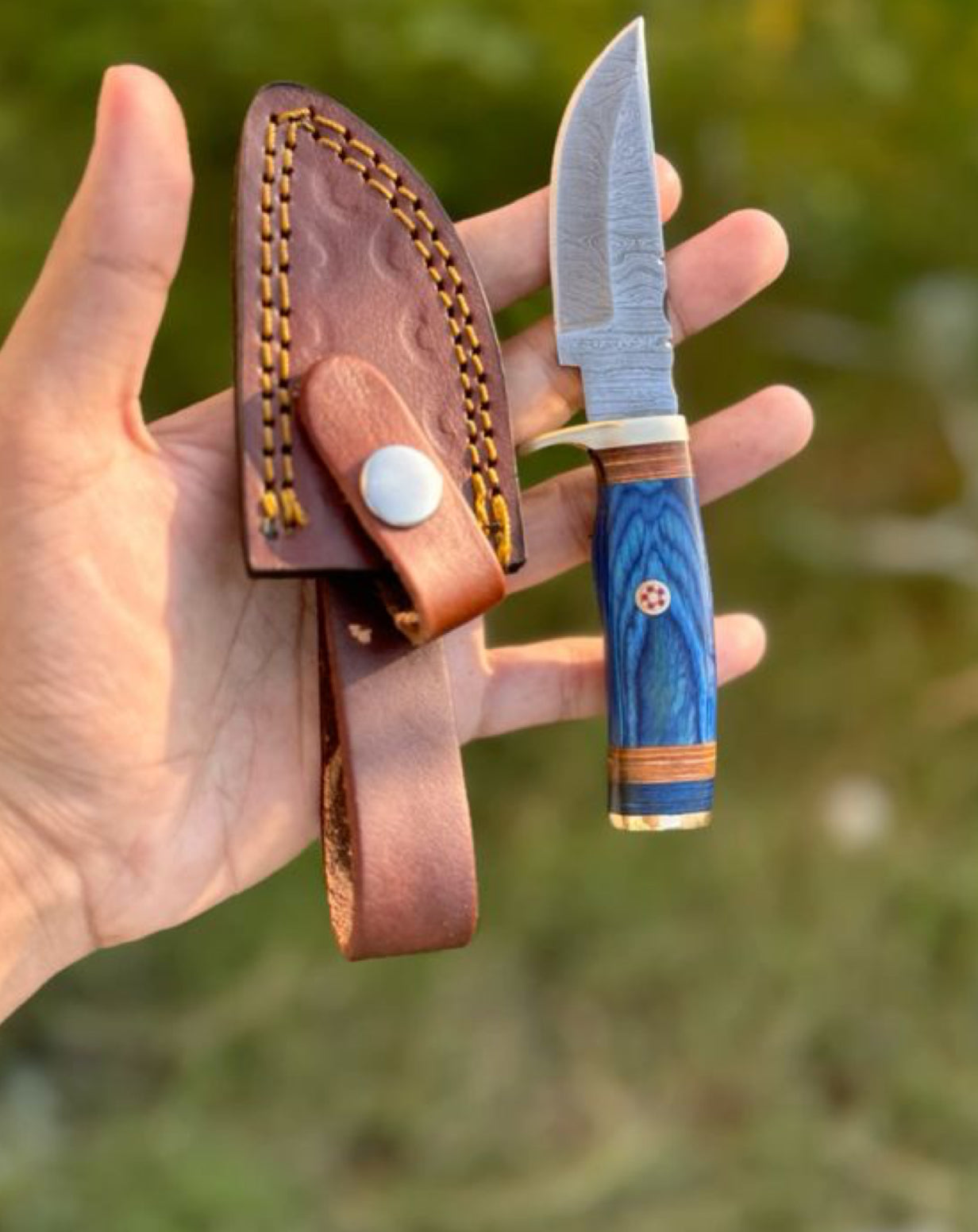Handmade Pocket Size Hunting Knife – Compact & Durable