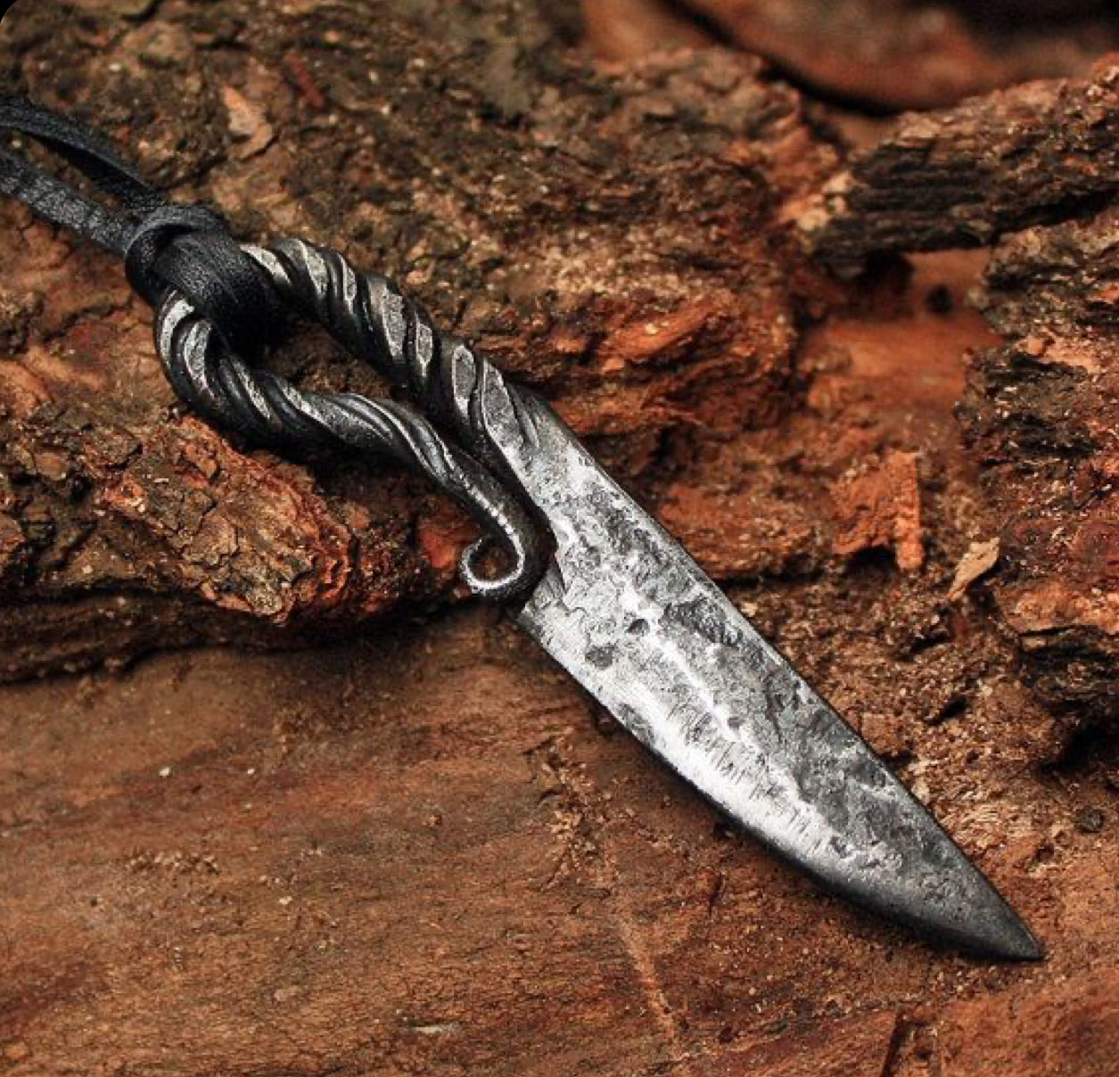 Viking-Style Knife with 12-Chromium Steel Blade