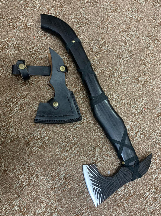 Handmade Axe with Leather Sheath