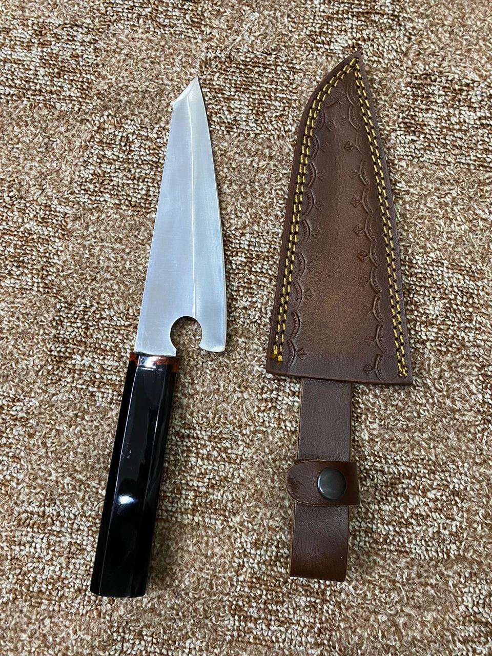 Handcrafted Modern Chef's Knife with Unique Design