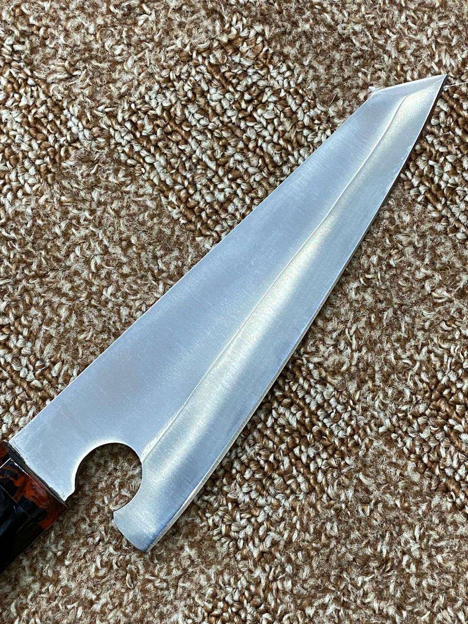 Handcrafted Modern Chef's Knife with Unique Design