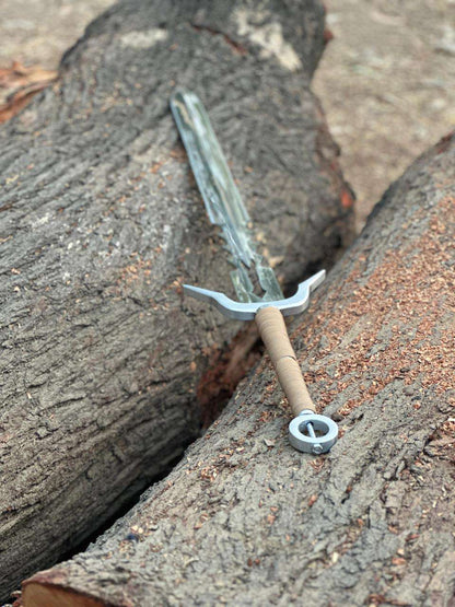 The Witcher-Inspired Replica Silver Sword | Decorative Collector's Item