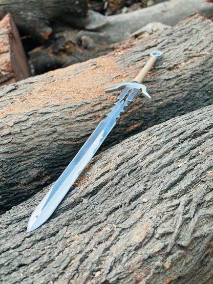 The Witcher-Inspired Replica Silver Sword | Decorative Collector's Item