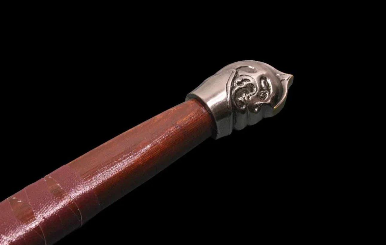 Handmade Leviathan Axe with Wooden Handle