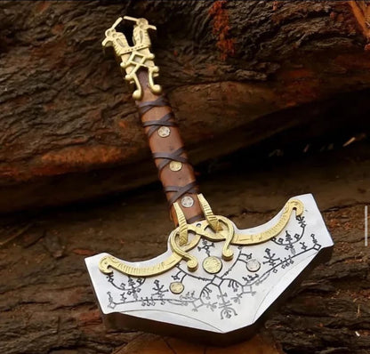 Hand-Forged Thor’s Hammer – Collectible Artisan Piece